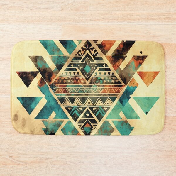 Item preview, A Vintage Southwestern Aztec Bohemian Design - Boho Chic Patterns designed and sold by GVRDesign.