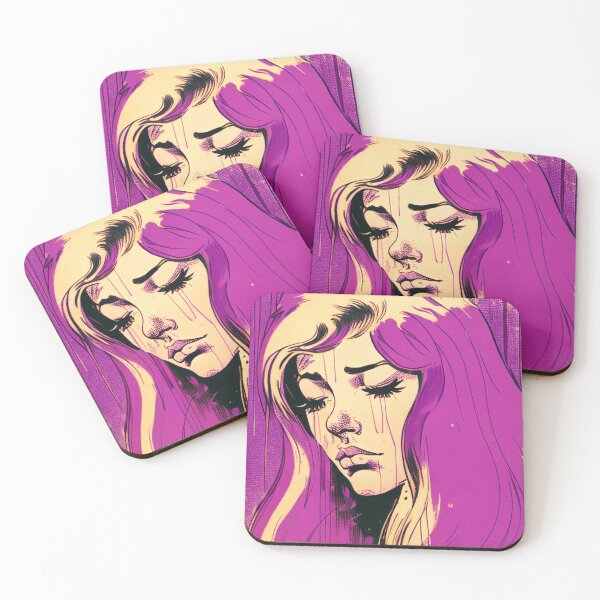 Item preview, Vintage Pulp Comic Sad Girl 10 designed and sold by heyhannaleah.