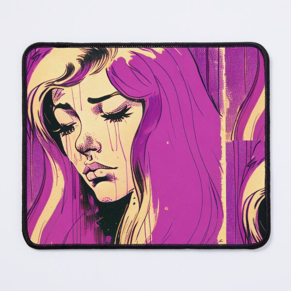 Item preview, Vintage Pulp Comic Sad Girl 10 designed and sold by heyhannaleah.