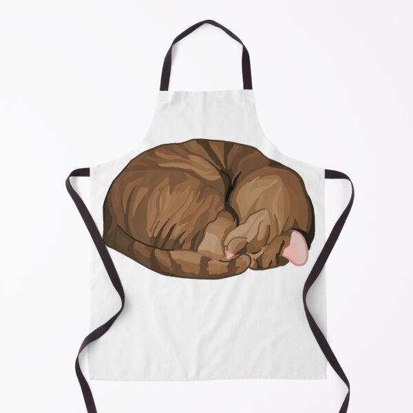 Item preview, Sleeping Curled Brown Tabby Cat designed and sold by Deborah Camp.