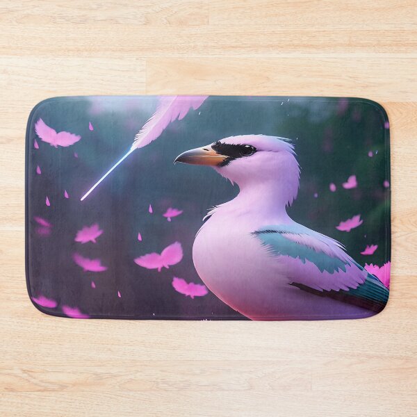 Item preview, Bird with Brilliant Pink Colored Feathers and Pronounced Beak designed and sold by deniselynnimage.