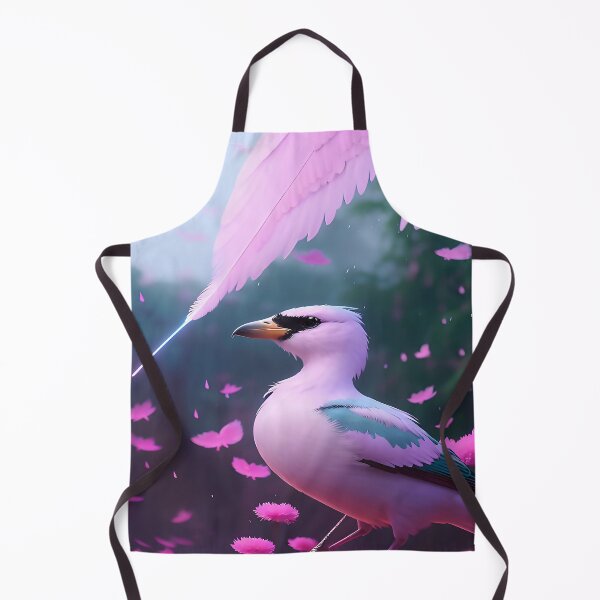 Item preview, Bird with Brilliant Pink Colored Feathers and Pronounced Beak designed and sold by deniselynnimage.