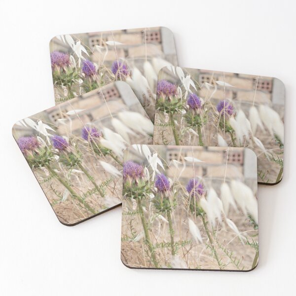 Item preview, Blossoming thistles in the wind designed and sold by Mel Moreno.