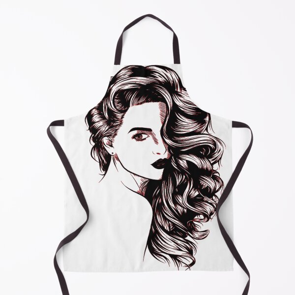 Item preview, Girl with curly hear designed and sold by desssigner.