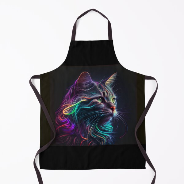 Item preview, Neon cat designed and sold by Alifoxs.