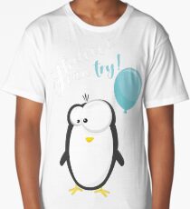 Penguin white Long T-Shirt