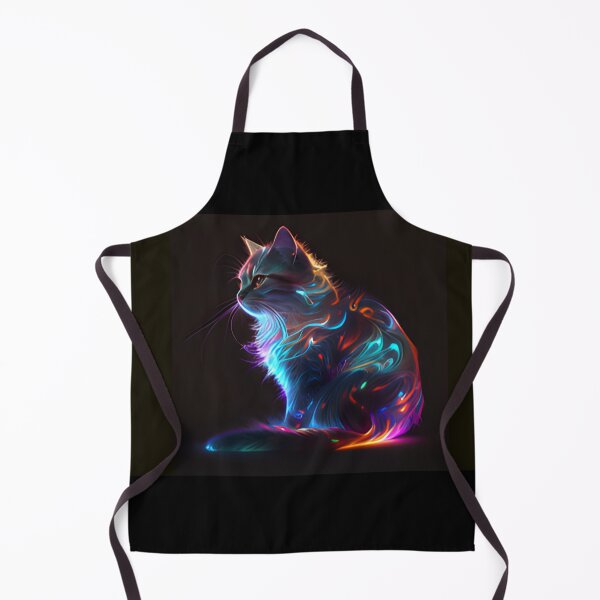 Item preview, Neon cat designed and sold by Alifoxs.
