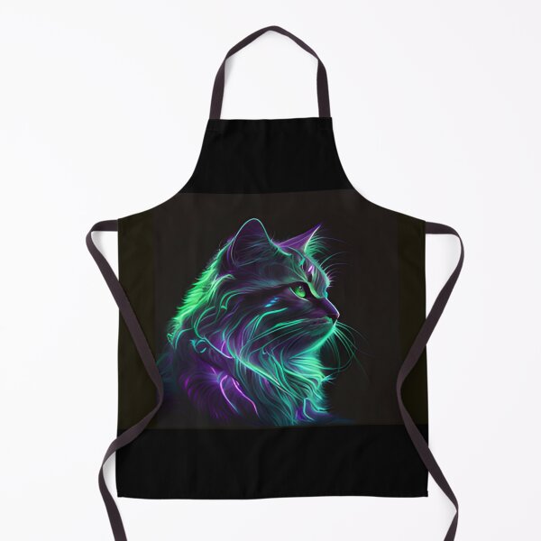 Item preview, Neon cat designed and sold by Alifoxs.