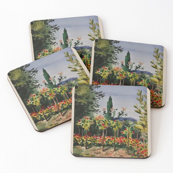 Item preview, monet's garden designed and sold by miriam-miranda.