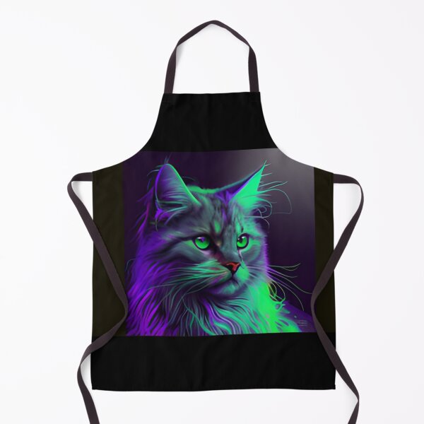 Item preview, Neon cat designed and sold by Alifoxs.