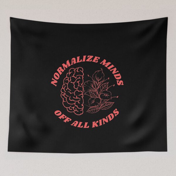 Item preview, Normalize Minds Of All Kinds, Autism Awareness designed and sold by FirnandArt.