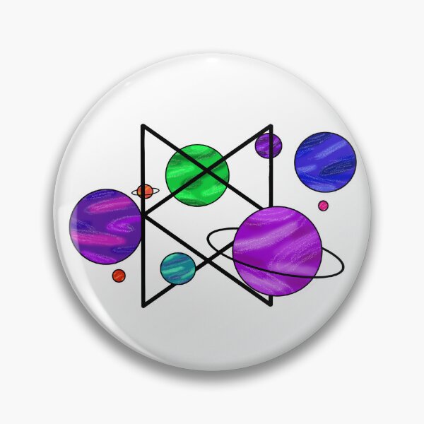 Item preview, Planets and Space Bureau of Balance logo - The Adventure Zone designed and sold by persepinetree.