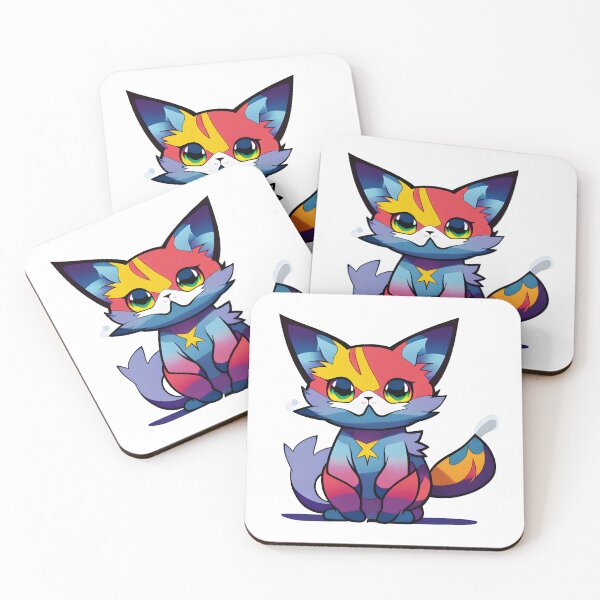 Item preview, Fantasy Fox Sticker designed and sold by MudbloodStore.