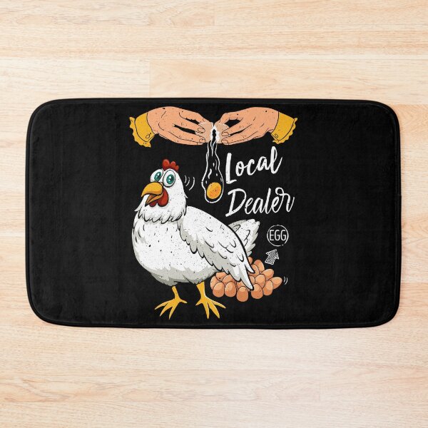 Item preview, Local Egg Dealer Funny Bleached Chicken Lover Farm Farmer,trendy designed and sold by Soufia53.
