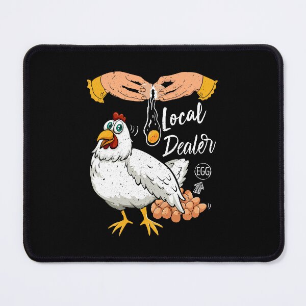 Item preview, Local Egg Dealer Funny Bleached Chicken Lover Farm Farmer,trendy designed and sold by Soufia53.