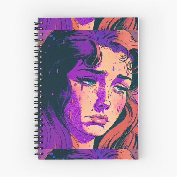 Item preview, Vintage Pulp Comic Sad Girl 11 designed and sold by heyhannaleah.