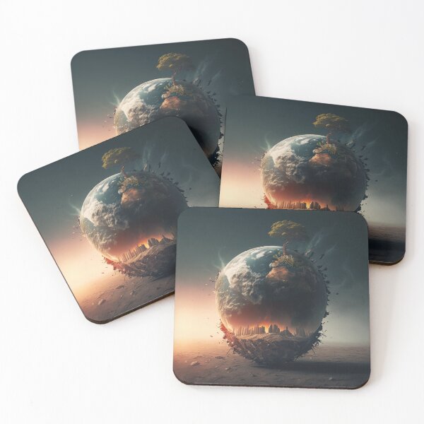 Item preview, End of the Earth then Reborn, Apocalyptic World designed and sold by ArtificialEye.
