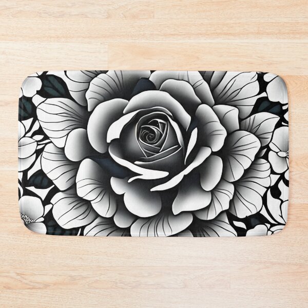 Item preview, Simplicity in Monochrome: The Black and White Rose designed and sold by Rui Fernandes.