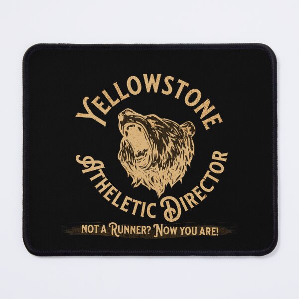 Item preview, Yellowstone Athletic Director - Bear Running designed and sold by DiatomDesigns.