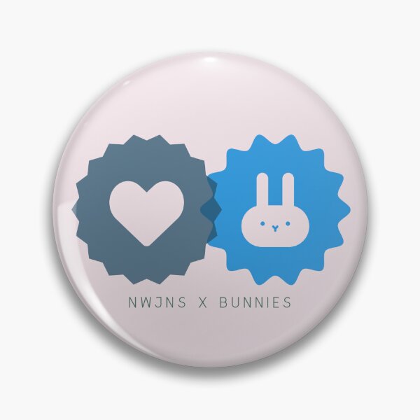 Item preview, NewJeans - Group Badge | Kpop Merch for Fans | Gift for BUNNIES designed and sold by Wishful Thinking.