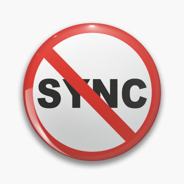Item preview, Don't SYNC designed and sold by DJStuffs.