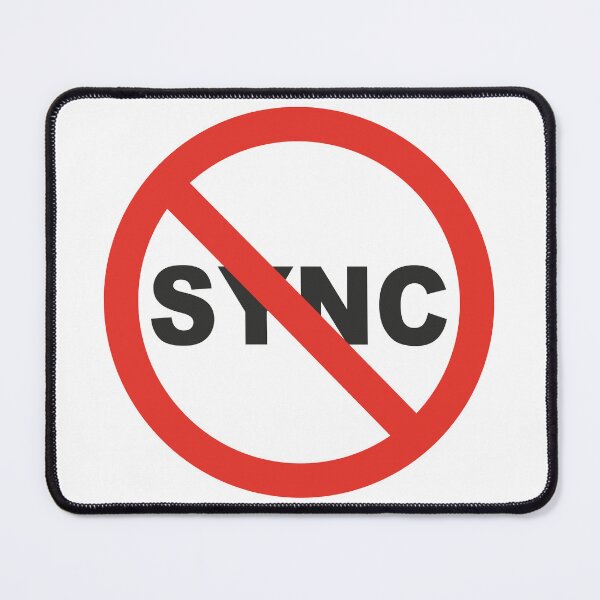 Item preview, Don't SYNC designed and sold by DJStuffs.