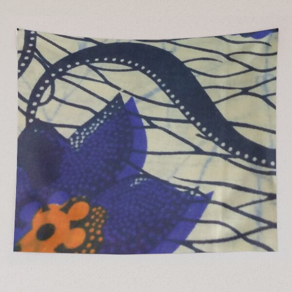 Artikelvorschau, Afrikanische blaue Blume entworfen und verkauft von CrazyCraftLady.