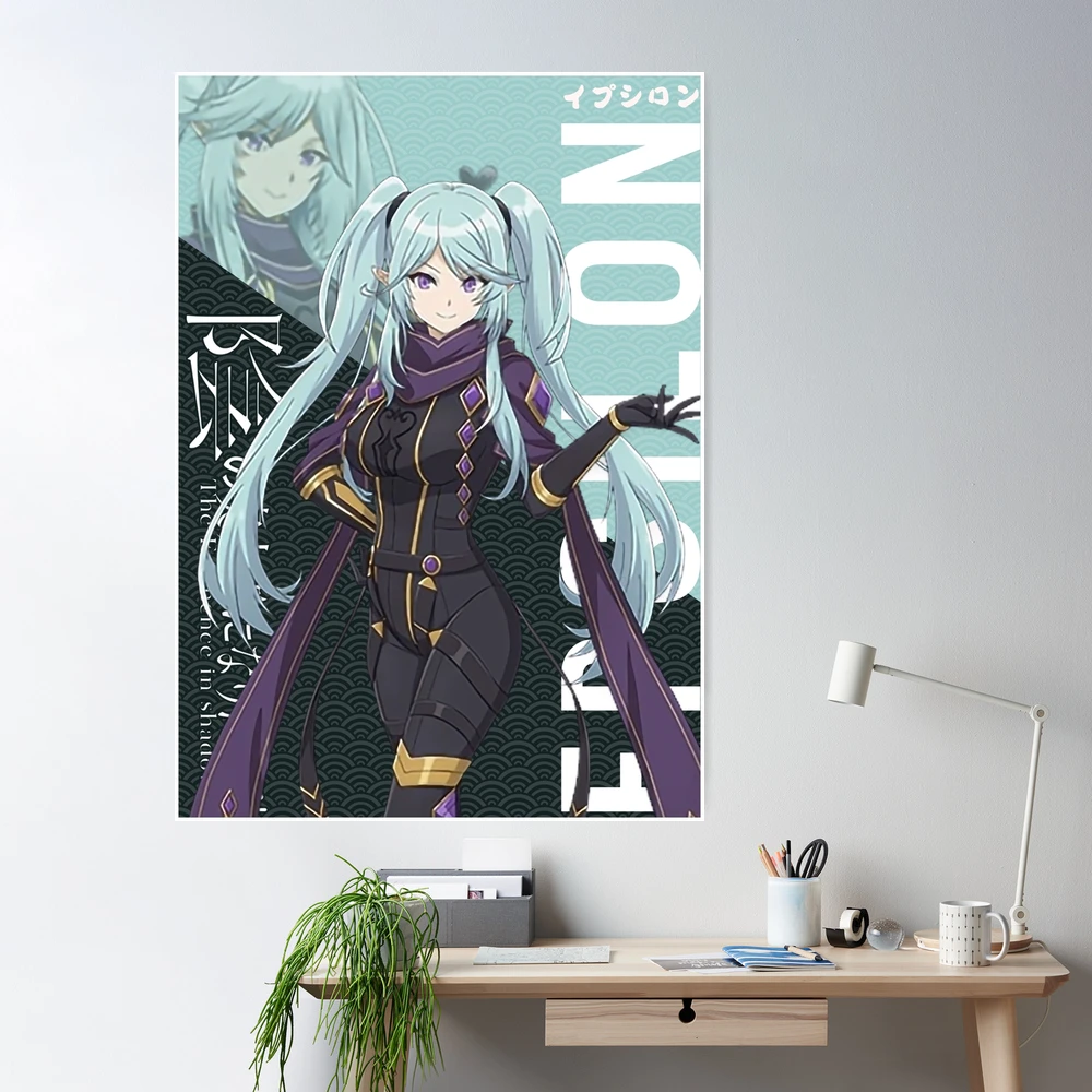 The Eminence in Shadow Anime Wall Scroll Poster Manga Art Picture Canvas  Print