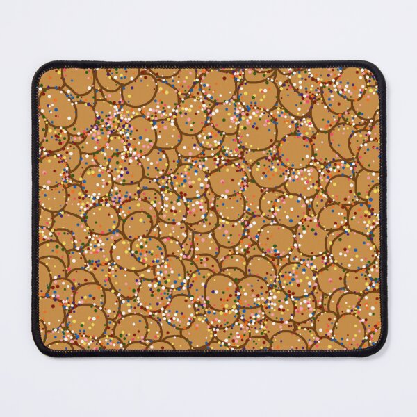 Item preview, Italian Struffoli Sprinkle Doughnut Pattern designed and sold by Deborah Camp.