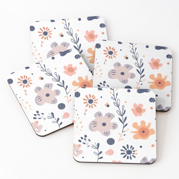 Item preview, animal flower pattern tiled illustration designed and sold by alxndraai.