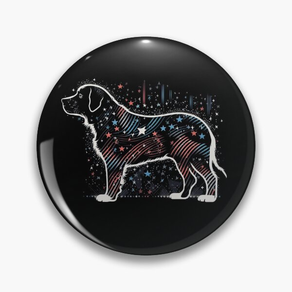 Item preview, US flag and dog designed and sold by Zaolta.
