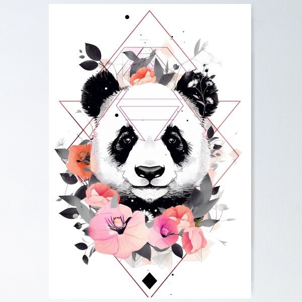 Tattoo uploaded by Danie Carter • Geometric panda mandala 'pandala' •  Tattoodo