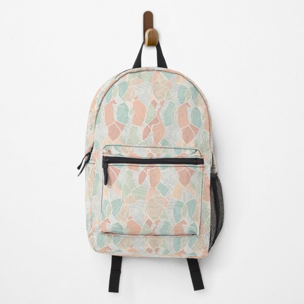 Item preview, Pastel Curved Lines Pattern designed and sold by MoodMedley.