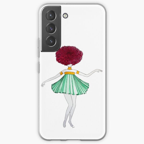 Flower Girl : Dahlia Samsung Galaxy Soft Case
