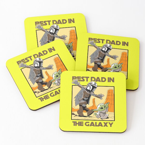 Item preview, Best Dad in The Galaxy designed and sold by thesircurly.