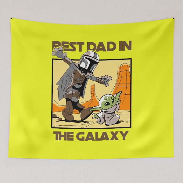 Item preview, Best Dad in The Galaxy designed and sold by thesircurly.