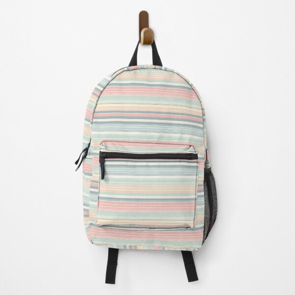 Artikelvorschau, Pastel Horizontal Lines Pattern entworfen und verkauft von MoodMedley.