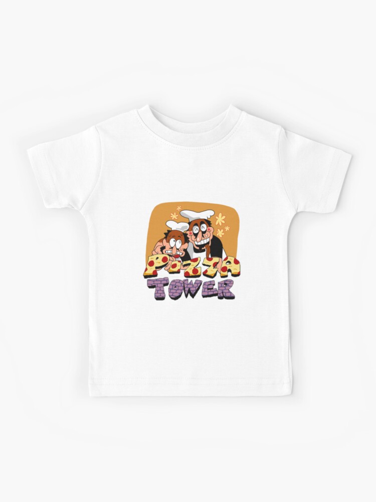Pizza tower Peppino Stickers set mega pack Kids T-Shirt for Sale