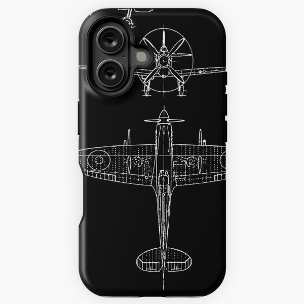 Vista previa del artículo con la obra «Planos de aviones Spitfire», diseñado y vendido por pinkzombie.