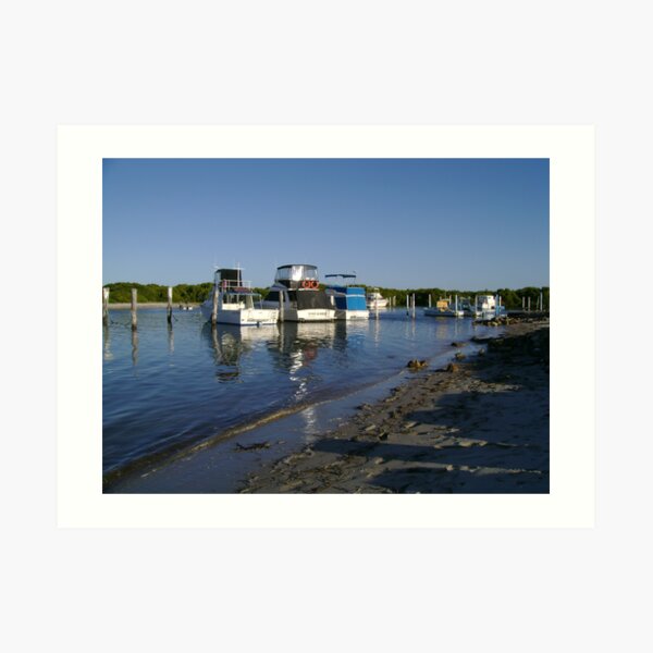 An Afternoon By The Water Art Print