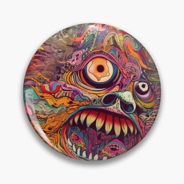 Item preview, Trippy Face #2 designed and sold by ingutted.