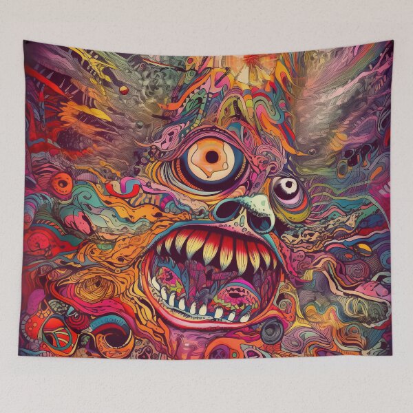 Item preview, Trippy Face #2 designed and sold by ingutted.