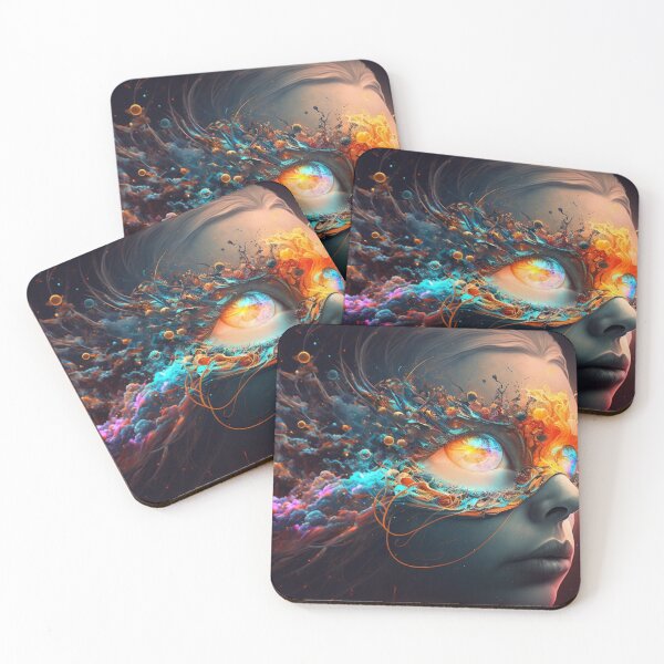 Artikelvorschau, Psychedelic Imagination Visionary Big Eyes entworfen und verkauft von mind-melt-er.