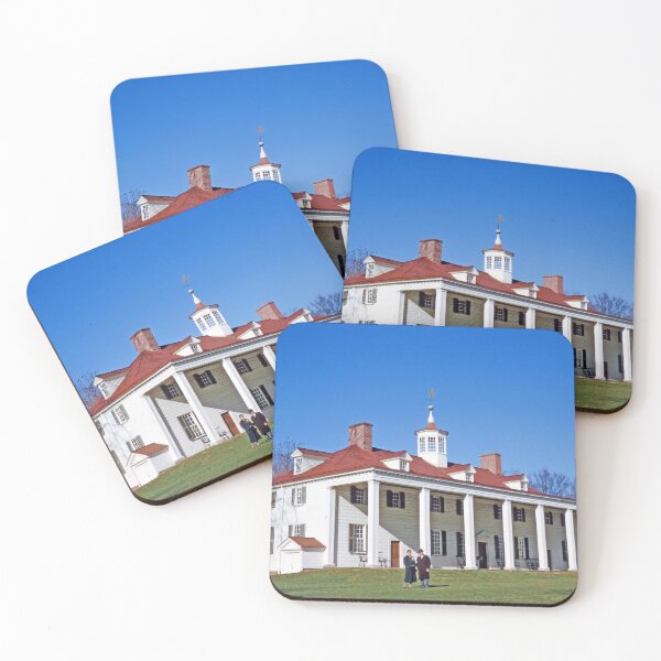 Item preview, 1950s - Retro View of George Washington's  Home at Mount Vernon, Virginia, USA designed and sold by thatwaslife.