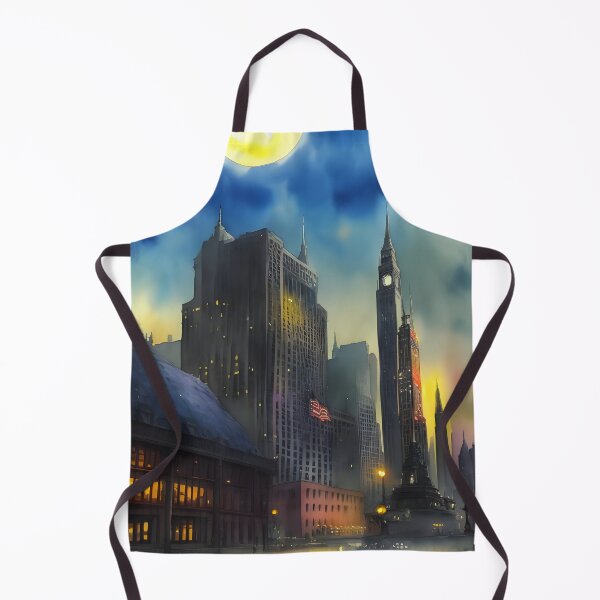 Item preview, USA Building Fantasia Watercolor designed and sold by MudbloodStore.
