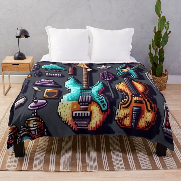 Item preview, Rock roll, pixel arte designed and sold by Luhgoveiia.