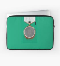 Transistor Radio turquoise Laptop Sleeve