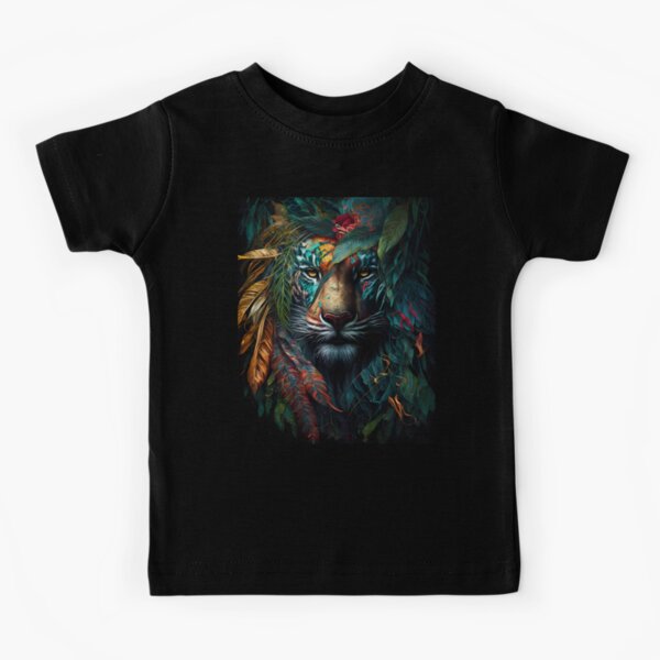 Amur tiger face big cat ink illustration T-Shirt by Loren Dowding - Fine  Art America