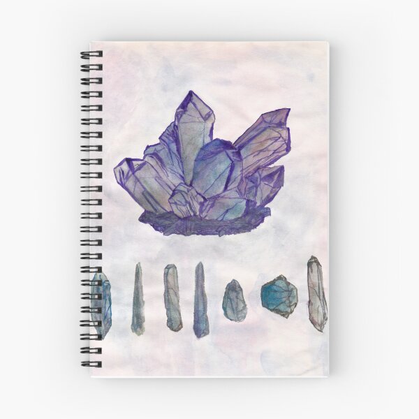 Item preview, Watercolor Crystal Cluster  designed and sold by Whispering Raven.