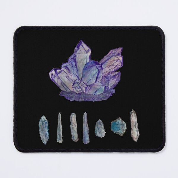 Item preview, Watercolor Crystal Cluster designed and sold by Whispering Raven.